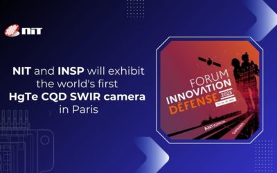 NIT and INSP will exhibit the world’s first HgTe CQD SWIR camera in Paris