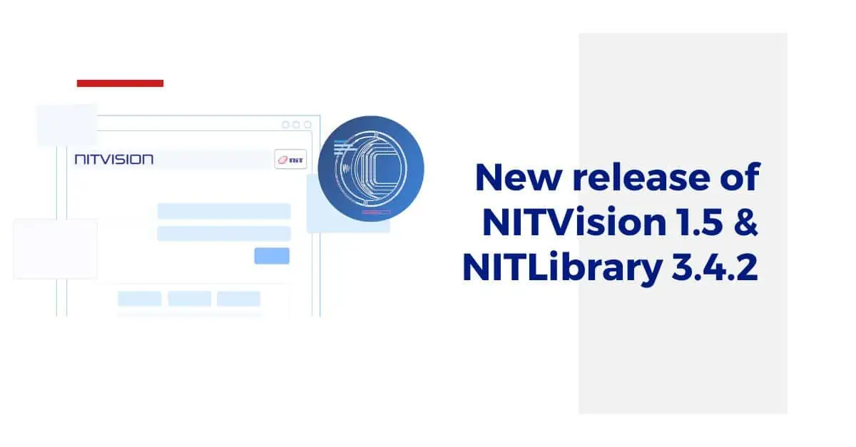 New release of NITVision 1.5 and NITLibrary 3.4.2