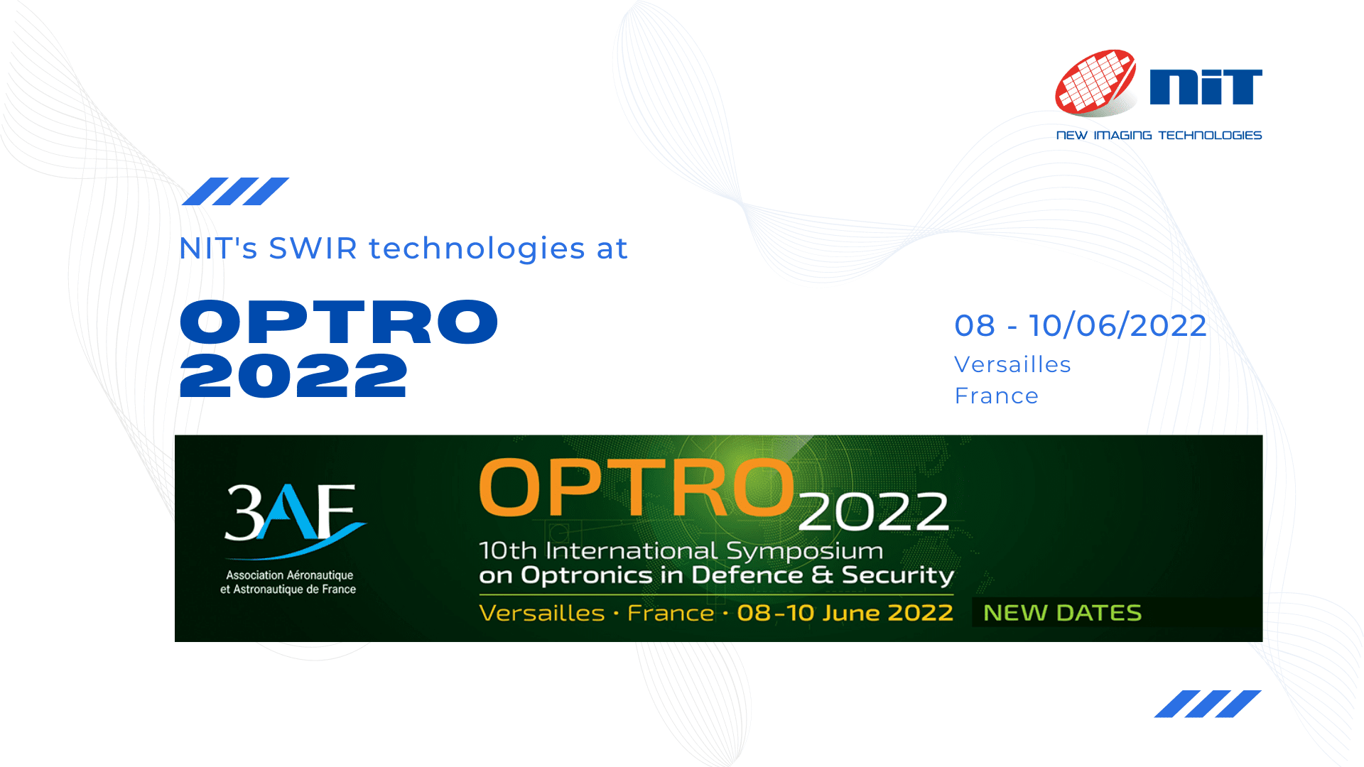 NIT's presentations at OPTRO2022