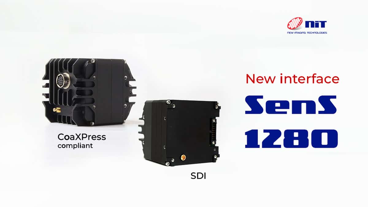 SWIR cameras SenS 1280 CxP and SDI